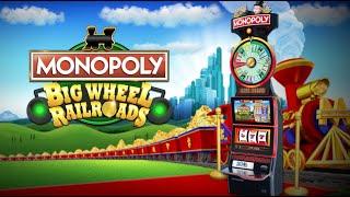 Monopoly Big Wheel Railroad