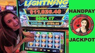 My 1st HANDPAY JACKPOT on Lightning Link Best Bet + Walking Dead Handpay