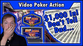 $1,000 IN for Matt on Video Poker That Steve Would NOT Approve of • The Jackpot Gents