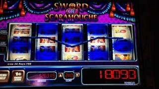 Sword Of Scaramouche Line Hit At Max Bet