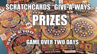 SCRATCHCARDS..PICK THE WINNER GAME(WINNERS GET CARDS SENT)