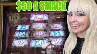•️$50/BET BONUS ROUNDS on Double Top Dollar Slot at Wynn Las Vegas!•️