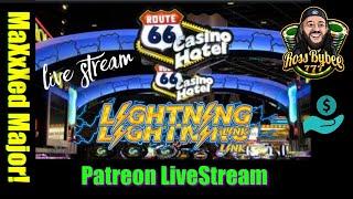 Lightning Link High Stakes Handpay! Patreon Exclusive LiveStream Route 66 Casino