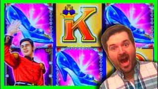 BIG WIN on Cinderella Slot Machine MAX BET BONUSES! •SDGuy1234