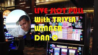 Trivia Winner Slot Pull with Dan C