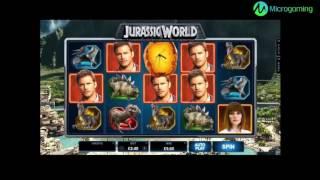 Jurassic World slot trailer - Casinohawks