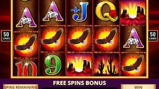 MUSTANG MONEY Video Slot Casino Game with a MUSTANG MONEY FREE SPIN BONUS