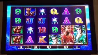 Wicked Dragon slot machine, Live Play, 4 Bonus rounds, fail