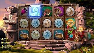 Gnome Wood Slot - BIG WIN - Game Play - by Microgaming