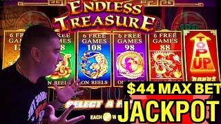 OMG •2 HANDPAY JACKPOTS•! Endless Treasure Slot Machine & Lock It Link Slot Machine Max Bet JACKPOTS