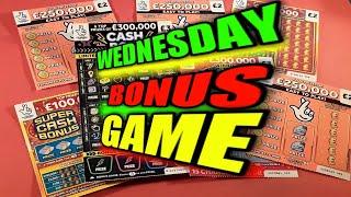 WEDNESDAY "BONUS"GAME..CASH BOLT..BINGO DOUBLER..WINNING 777s..SUPER CASH BONUS..£250,000 ORANGE