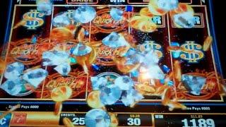 Quick Hit Riches Slot Machine Bonus - 8 Rising Free Games with Increasing Multipliers - HUGE WIN