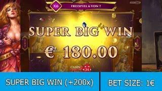 SUPER BIG WIN on 7 Sins Slot (Play'n GO) - 1€ BET!