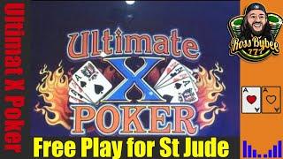Ultimate X Poker Live @ Choctaw Casino FreePlay for St Jude!