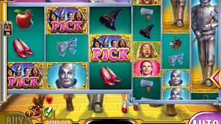 WIZARD OF OZ: ALL TOGETHER NOW Video Slot Game with a FREE SPIN BONUS
