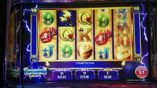 Thunder Cash Slot Machine 200$ Live Play!!!!