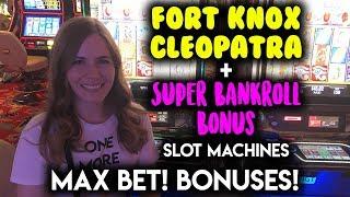 Fort Knox and Super Bankroll Bonus! Slot Machines! High Limit BONUSES!!!