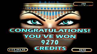 Here is a little Cleopatra 2 play with bonus round jackpots