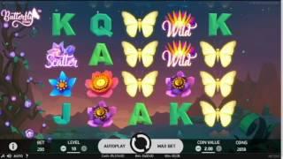 Butterfly Staxx Slot Features & Game Play - by NetEnt