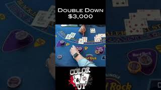 UGLY doubles still work! They land us a $15,000 Table Win #shorts