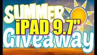•WIN AN Apple iPad 9.7"!!! • WATCH FOR DETAILS!!