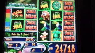 Jungle Wild Ll Slot Machine Free Spin.hand Pay.