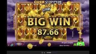 Cash Stampede Slot - Nextgen - Huge Base Game Win