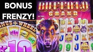 Buffalo Grand Big Bonus Free Spin Pay ! 10x Multiplier Bonus Wheel !