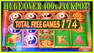 HUGE OVER 400x JACKPOT!!! BOOSTED WINS & SPINS CHINA SHORES