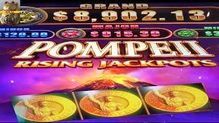 ★ Slots ★NEW POMPEII !!★ Slots ★OMG ! SUPER BIG WIN !! POMPEII RISING JACKPOTS Slot (Aristocrat) $2.