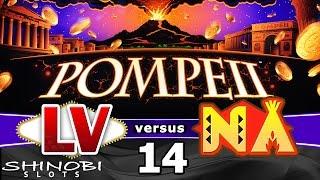 Las Vegas vs Native American Casinos Episode 14: Pompeii Slot Machine + Bonus Wins