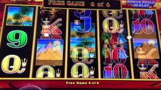 Lightning Link ~ Sahara Gold Slot Machine ~ Free Spin Bonus! • DJ BIZICK'S SLOT CHANNEL