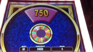 Wheel of Fortune Super Spin IGT Slot Machine Bonus Win