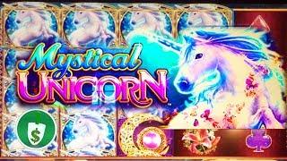 Mystical Unicorn slot machine, 2 sessions & bonuses