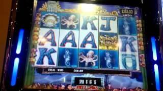 Neptune's Treasure 5x Scatter Free Spin feature - Barcrest B3 Fruit Machine