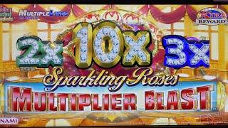 ⋆ Slots ⋆FINALLY GOT A BEAUTY MULTIPLIERS !⋆ Slots ⋆SPARKLING ROSES MULTIPLIER BLAST Slot (KONAMI) $3.00 Max Bet⋆ Slots ⋆栗