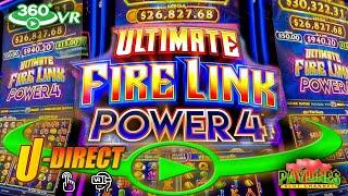 FIRST EVER ON YOUTUBE! ⋆ Slots ⋆ ULTIMATE FIRE LINK POWER 4 IN #360 #VR ⋆ Slots ⋆ ALL WE DID WAS UNLOCK ROWS ⋆ Slots ⋆ LIVE
