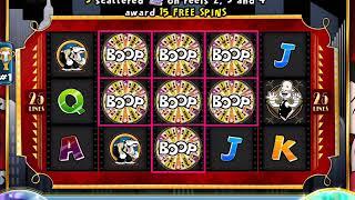 BETTY BOOP Video Slot Casino Game with an "EPIC WIN" WHEEL BONUS