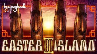 COOL RETRO! Easter Island II Slot - I ALMOST HAD IT ALL!
