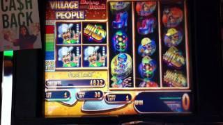 Village People Money Burst Slot Bonus Game ($0.30 Bet)