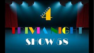 Thursday Night Trivia -LIVE - Show 58