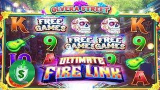 ++NEW  Ultimate Fire Link Olvera Street slot machine, regular bonus
