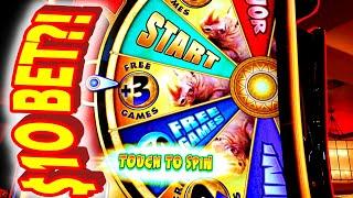 THIS GAME ALWAYS MAKES ME GO CRAZY WITH MY BET! - Las Vegas Casino Slot Machine Raging Rhino Rampage