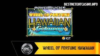 Wheel of Fortune Hawaiian Getaway Powerbucks slot by IGT
