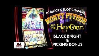 ~* NICE WIN FREE SPINS & PICKING BONUS *~ Monty Python and the Holy Grail Slot Machine! • DJ BIZICK'