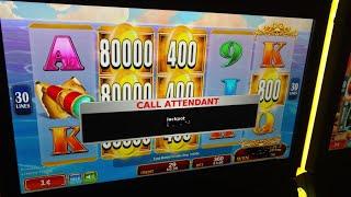 MASSIVE! MALFUNCTIONING NEW MACHINE BANKRUPTS CASINO! OVER 2000X WIN Konami Jackpot Handypay! slot