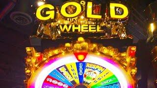 ++NEW Gold Wheel slot machine, G2E 2015, Aruze