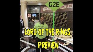 G2E - Lord Of The Rings!  Slot Preview!