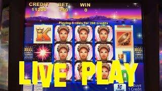 Shaman's Magic Live Play at max bet $2.50 Aristocrat Slot Machine