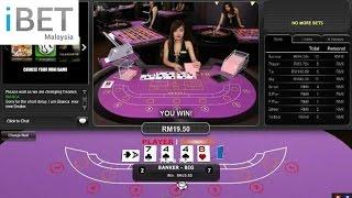 iPT - Baccarat Online Casino Game Permainan Play in iBET Malaysia
